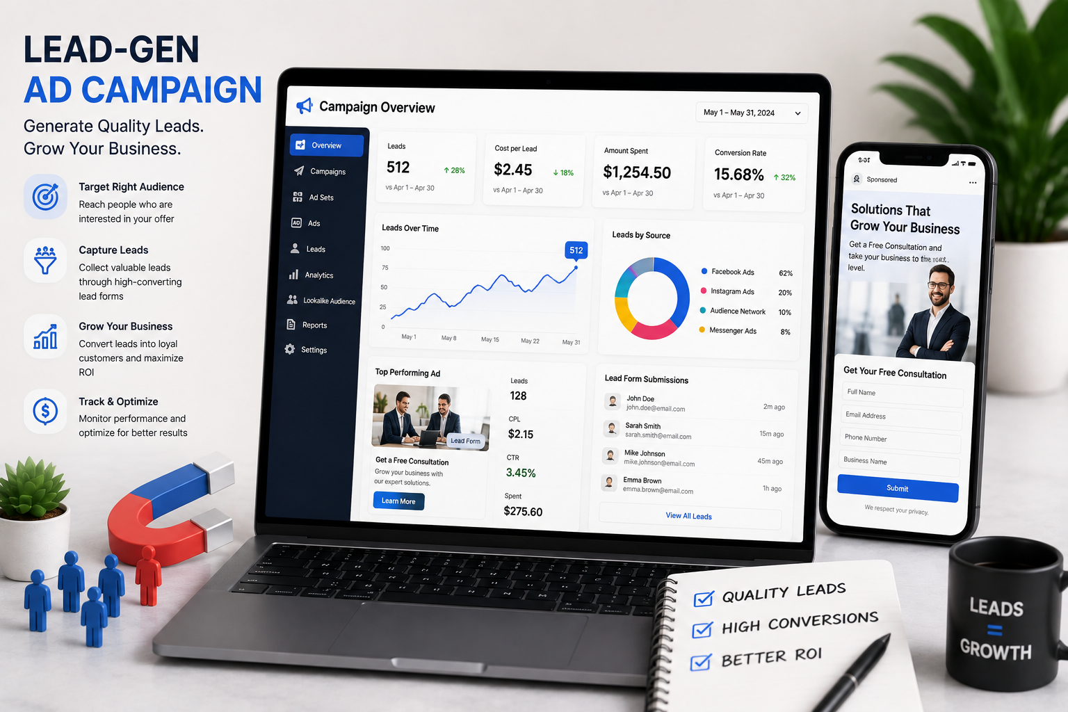 Google Ads campaign project